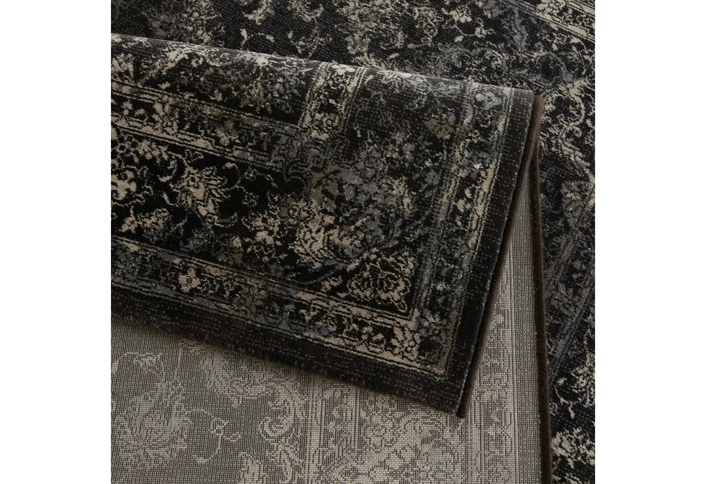 TaraCarpet Teppich Leonardo Ghoum Anthrazit - Bild 4