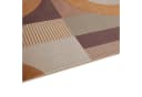 TaraCarpet Teppich Mesina Retro 70er Pop Art Braun Blau Orange Grün Creme Bild 3