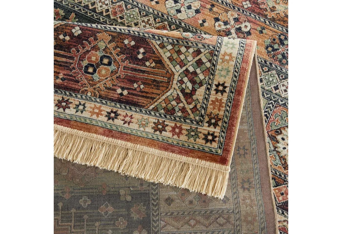 TaraCarpet Teppich Palazzo Royal Heriz Rot Viskose - Bild 5