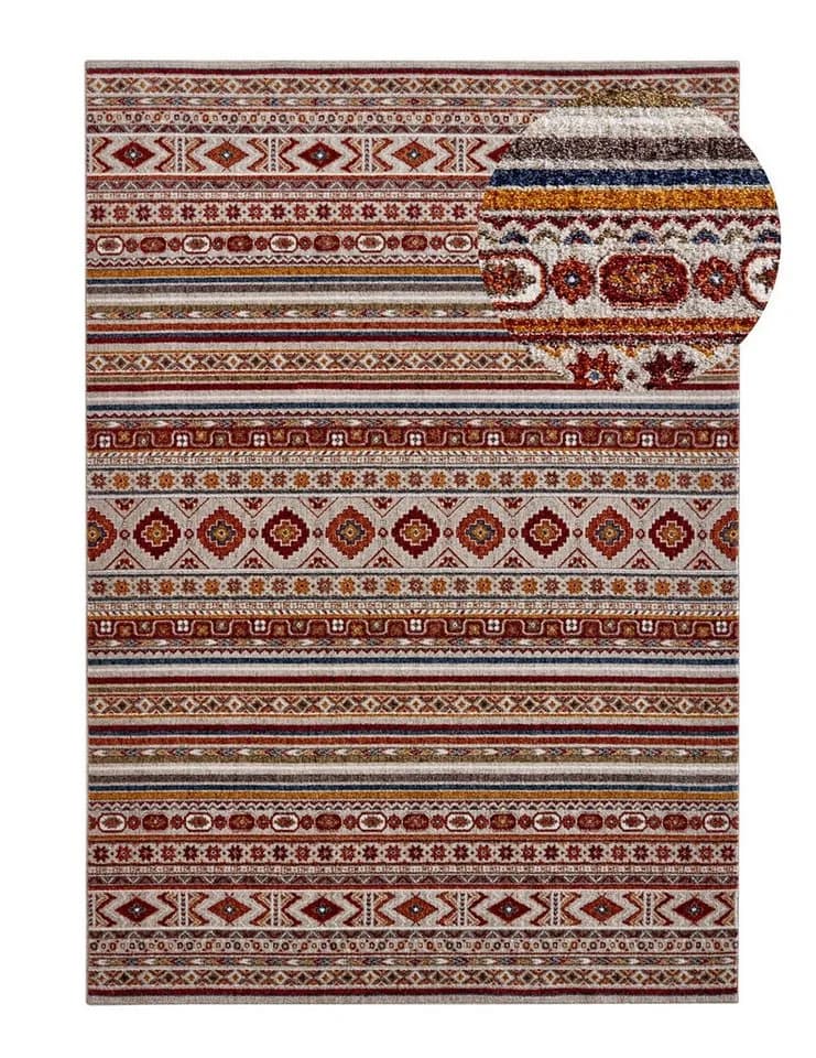 TaraCarpet Teppich Moderner Orientteppich Karatschi Bunt - Bild 3