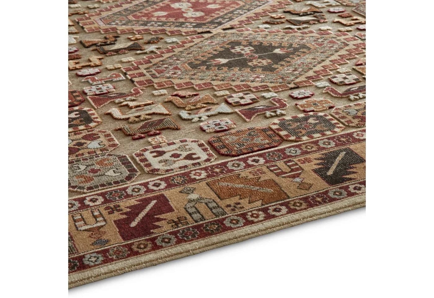 TaraCarpet Teppich Moderner Orientteppich Farah Shiraz Creme - Bild 4