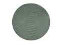 TaraCarpet Teppich Homestyle 390 Wellen Rund 80x80 cm Hellgrün Bild 4