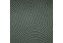 TaraCarpet Teppich Homestyle 390 Wellen Rund 80x80 cm Hellgrün Bild 5