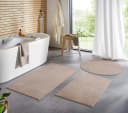 TaraCarpet Teppich Homestyle 391 Blätter, 50x80 cm, Beige Bild 1