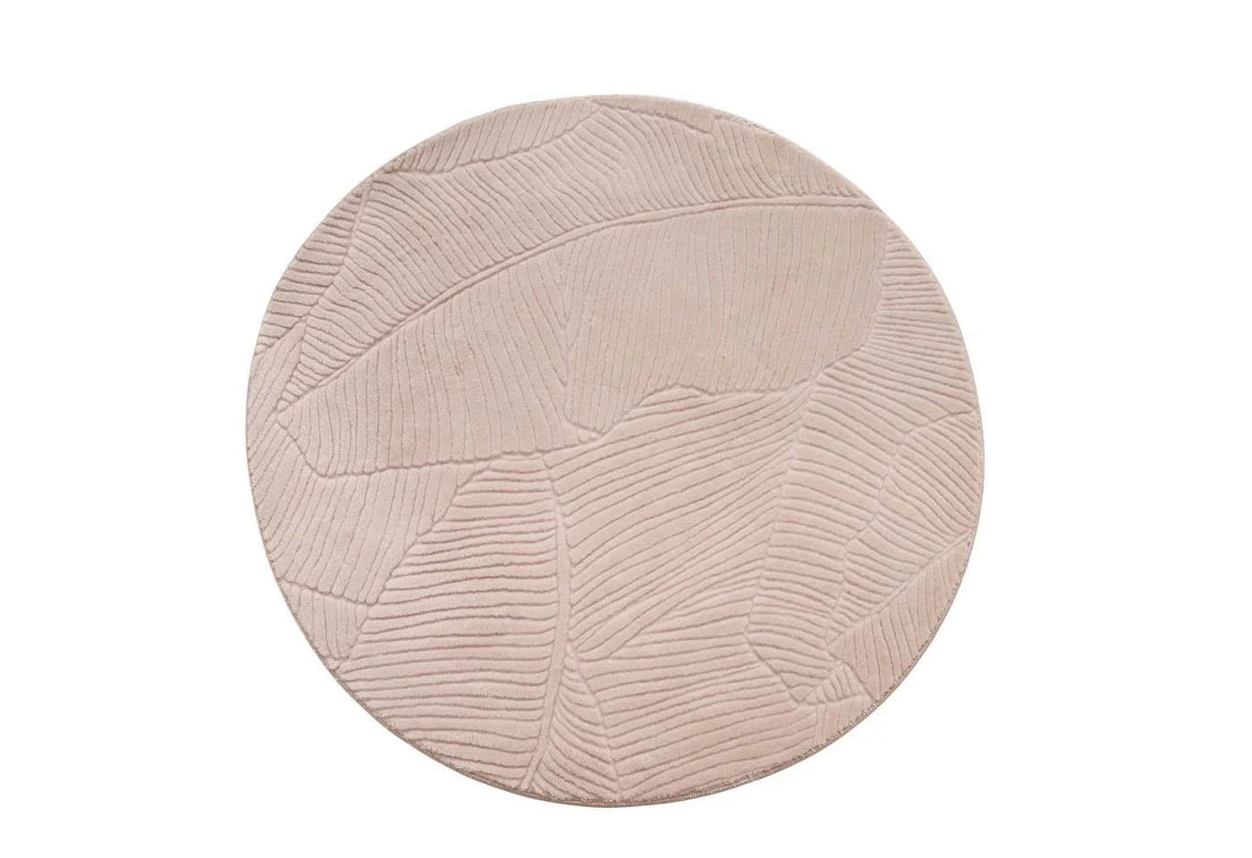 TaraCarpet Teppich Homestyle 391 Blätter, 50x80 cm, Beige - Bild 4