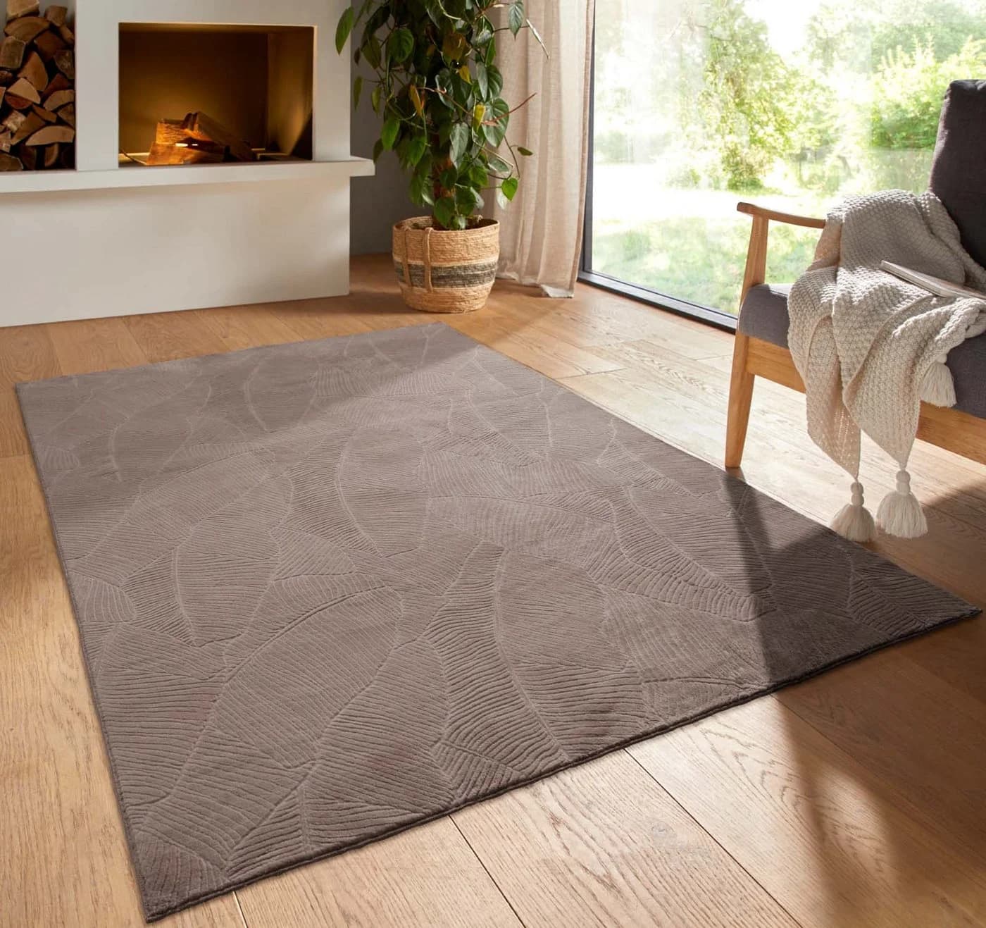 TaraCarpet Teppich Homestyle 391 Blätter 50x80 cm - Bild 2