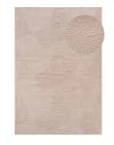 TaraCarpet Homestyle Teppich 80x80 cm Beige Bild 3
