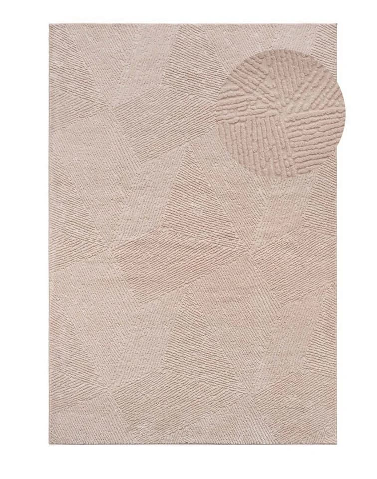 TaraCarpet Homestyle Teppich 80x80 cm Beige - Bild 3