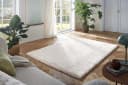 TaraCarpet Flokati-Teppich Langflor Creme Bild 1