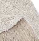 TaraCarpet Flokati-Teppich Flokati Eco Langflorteppich Shaggy Rund Creme Bild 5
