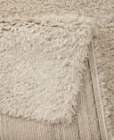 TaraCarpet Flokati-Teppich Eco Langflor Shaggy Beige Bild 5