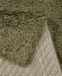 TaraCarpet Flokati-Teppich Eco Langflor Grün Bild 5