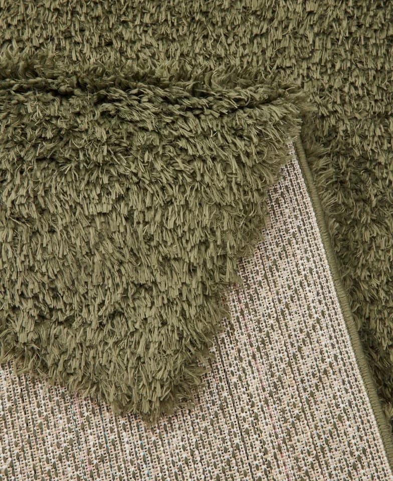 TaraCarpet Flokati-Teppich Eco Langflor Grün - Bild 5