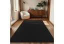 TaraCarpet Fiona Teppich Supersoft Kurzflorteppich Schwarz Bild 2