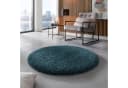 TaraCarpet Langflor-Teppich Ragolle Twilight Rund 120 cm Petrol Bild 2