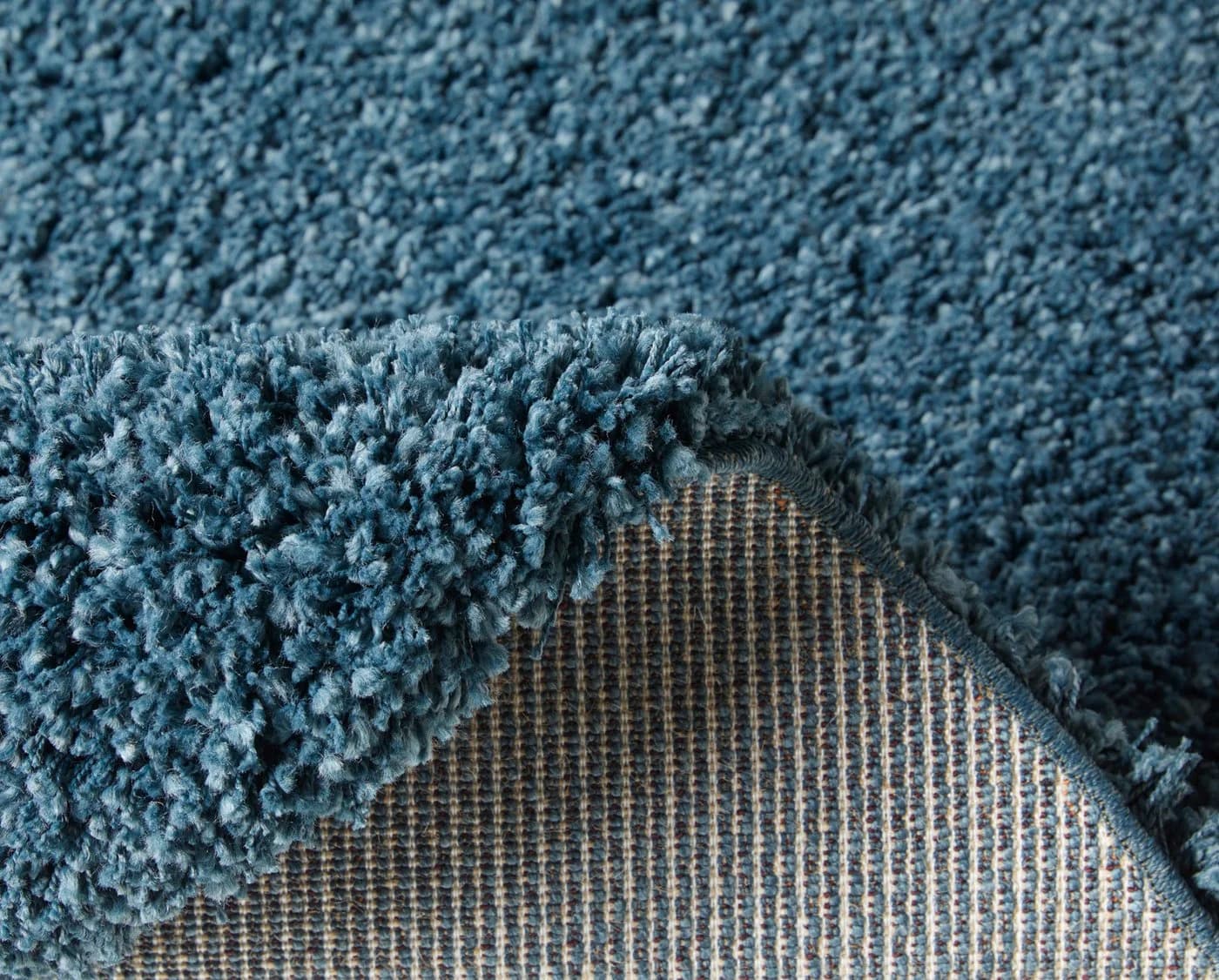 TaraCarpet Langflor-Teppich Ragolle Twilight Rund 120 cm Petrol - Bild 4