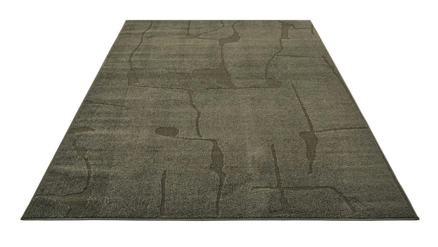 TaraCarpet Avalon Teppich Grün Hoch-Tief-Struktur - Bild 3