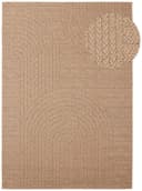 TaraCarpet Outdoorteppich Sumatra Wave Beige Polypropylen Bild 1