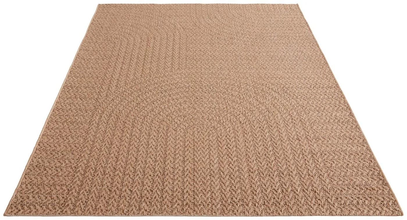 TaraCarpet Outdoorteppich Sumatra Wave Beige Polypropylen - Bild 3