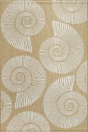 TaraCarpet Regina Maritim Teppich Beige Spiral-Design Bild 1