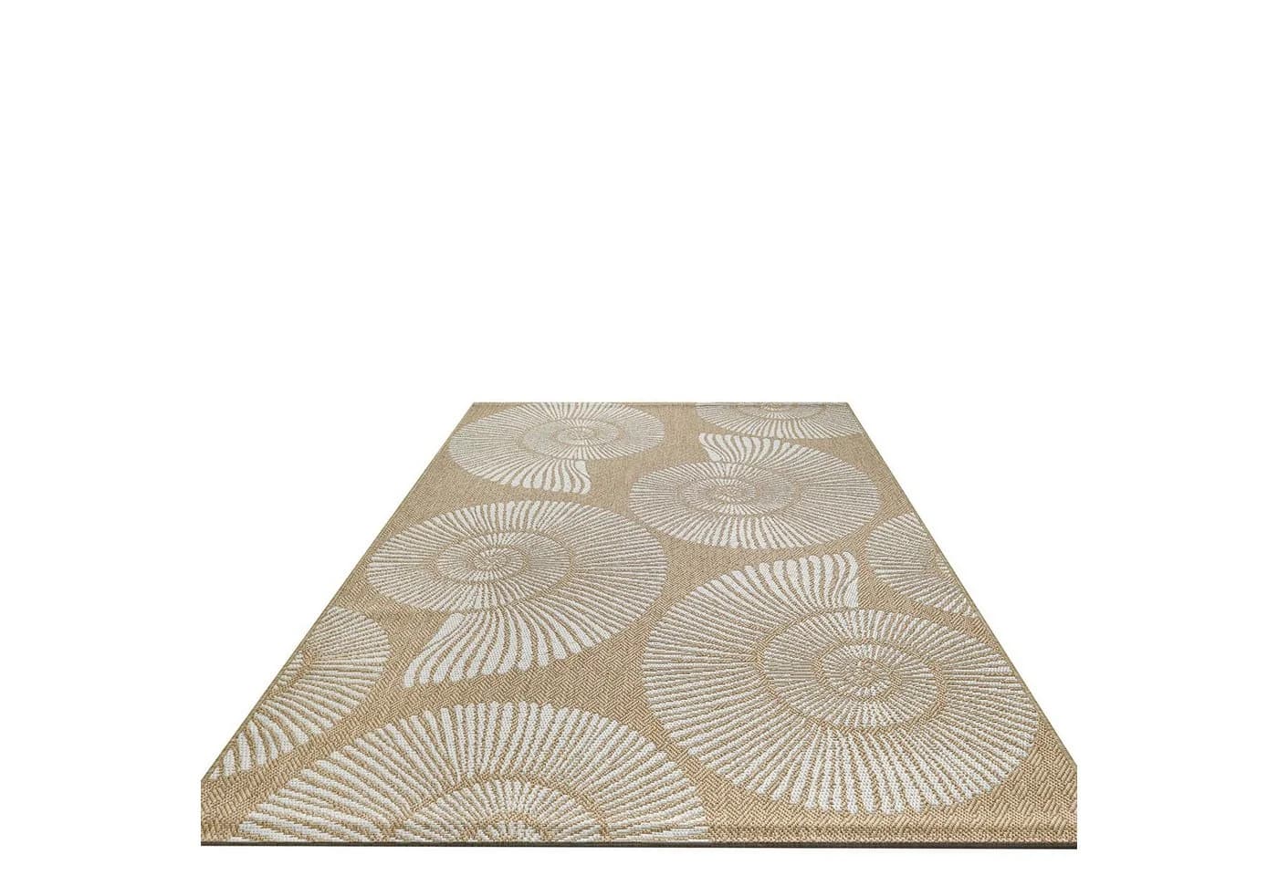 TaraCarpet Regina Maritim Teppich Beige Spiral-Design - Bild 3
