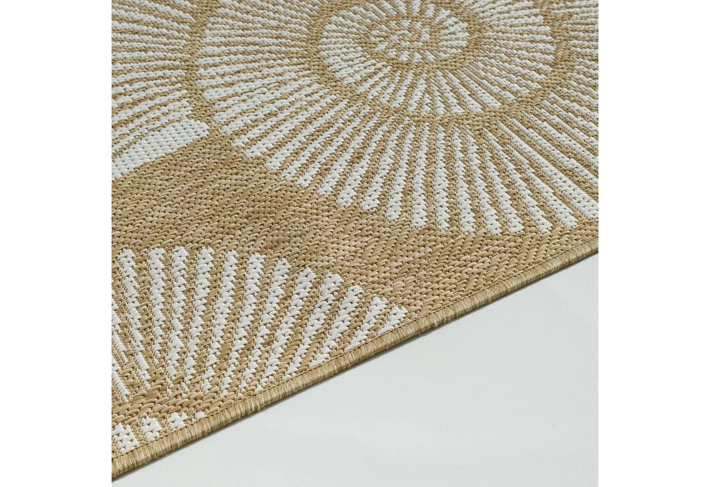 TaraCarpet Regina Maritim Teppich Beige Spiral-Design - Bild 5