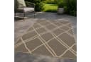 TaraCarpet Teppich Regina Raute Natur Skandinavisch Bild 2