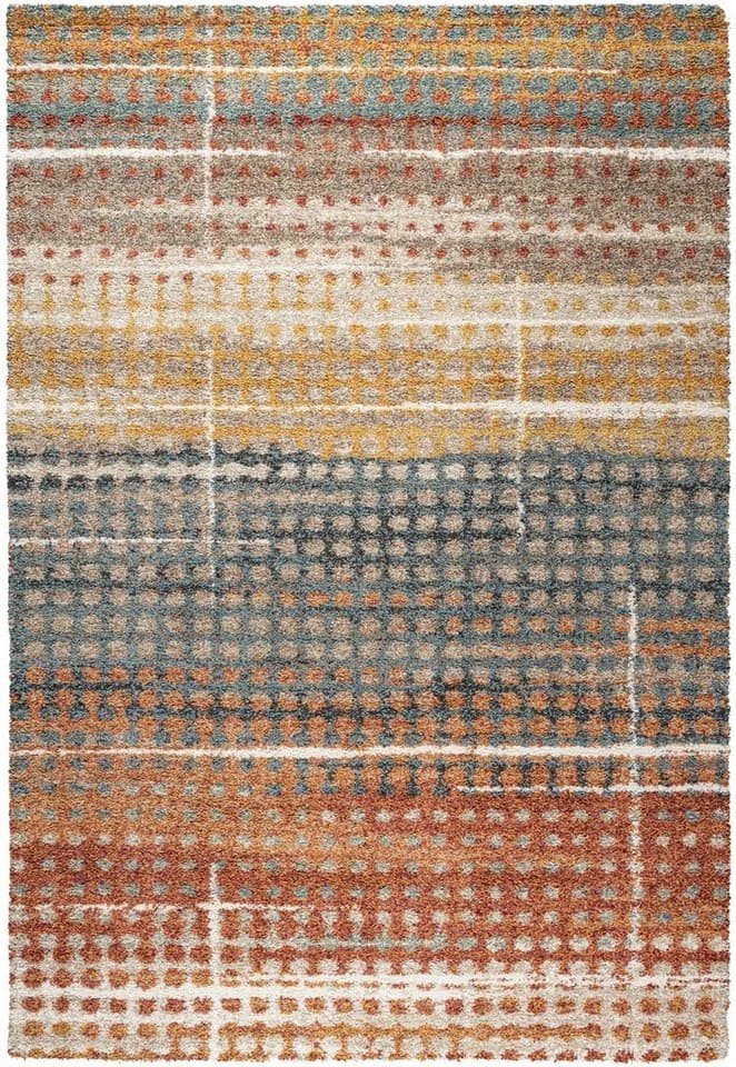 TaraCarpet Berber Gent Teppich Multicolor Moderner Hochflor