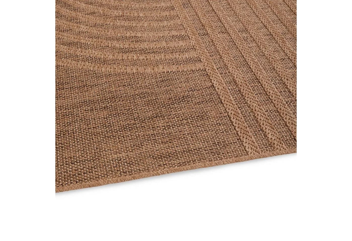 TaraCarpet Borneo Talco Outdoor Teppich Beige Meliert 80x150 cm - Bild 4