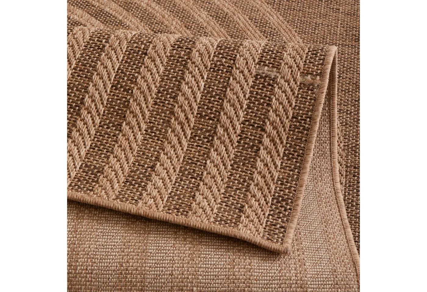 TaraCarpet Borneo Talco Outdoor Teppich Beige Meliert 80x150 cm - Bild 5