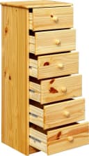 MÖBILIA Kommode Chur Massivholz Kiefer 6 Schubladen Natur Bild 3