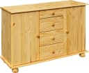 MÖBILIA Kommode Chur Massivholz Kiefer Beige Natur Bild 2