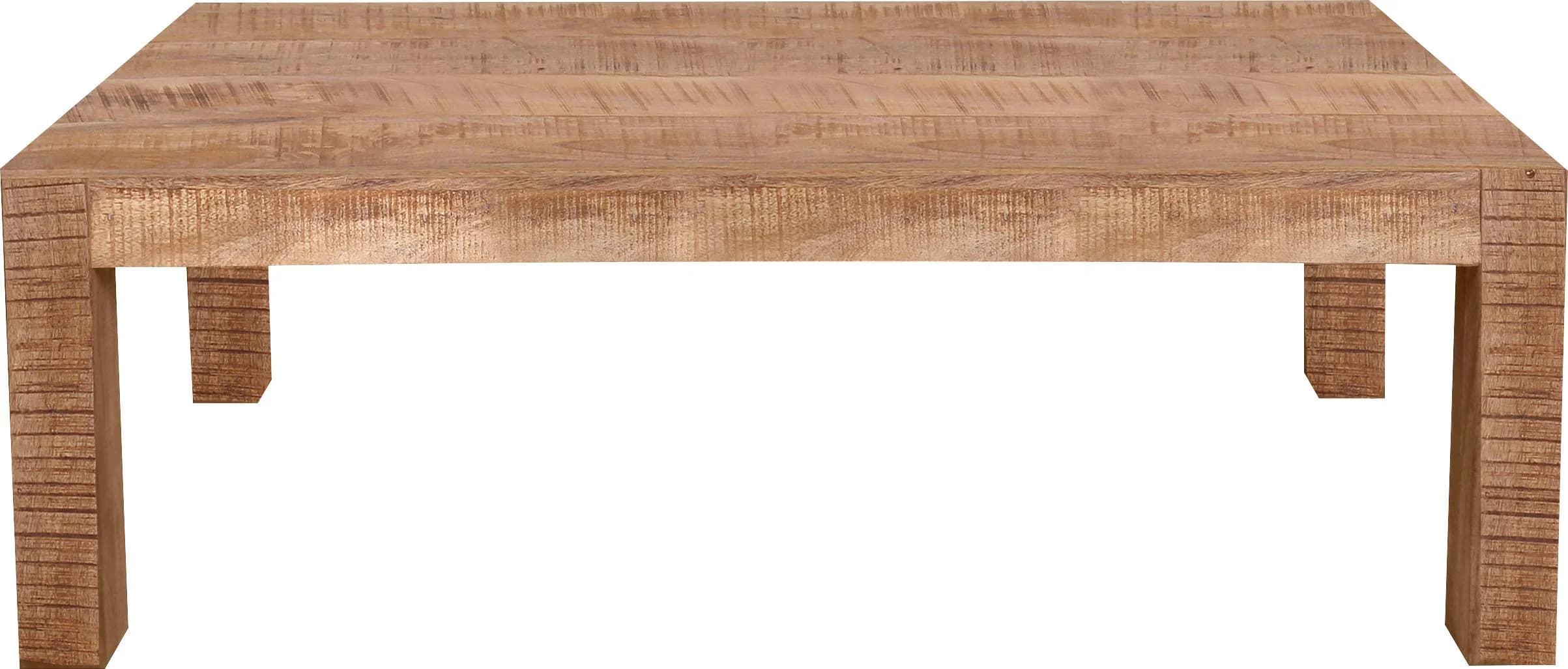 Couchtisch HOME AFFAIRE Titlis Massivholz Natur/Braun
