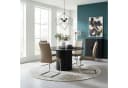 Freischwinger INOSIGN 2er-Set Braun/Silber Designer-Gestell Bild 1