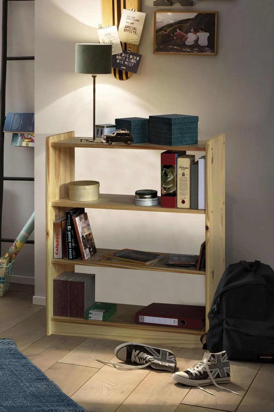 Bücherregal HOME AFFAIRE Massivholz Kiefer - Bild 2