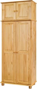MÖBILIA Aufsatzschrank Landhausstil Beige Massivholz Kiefer Bild 2