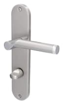 Alpertec Türbeschlag Renovierungsgarnitur für 3 Zimmertüren und 1 WC (Set, 4 St., Spar-Set), Edelstahl satiniert / poliert Bild 3