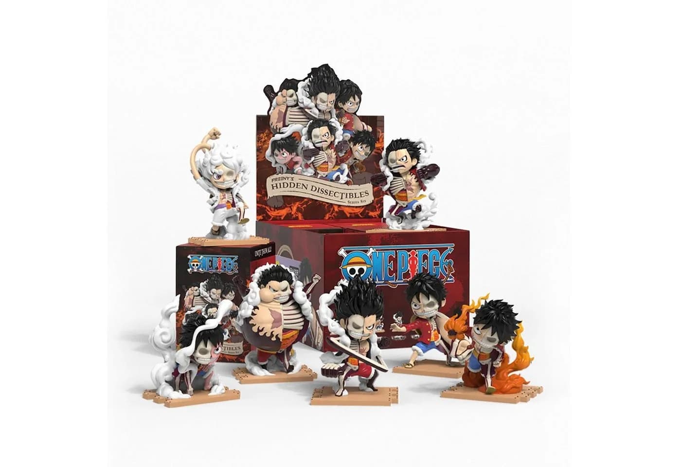 One Piece Anime Sammelfigur Mighty Jaxx Serie 6 Luffy Blindbox - Bild 2