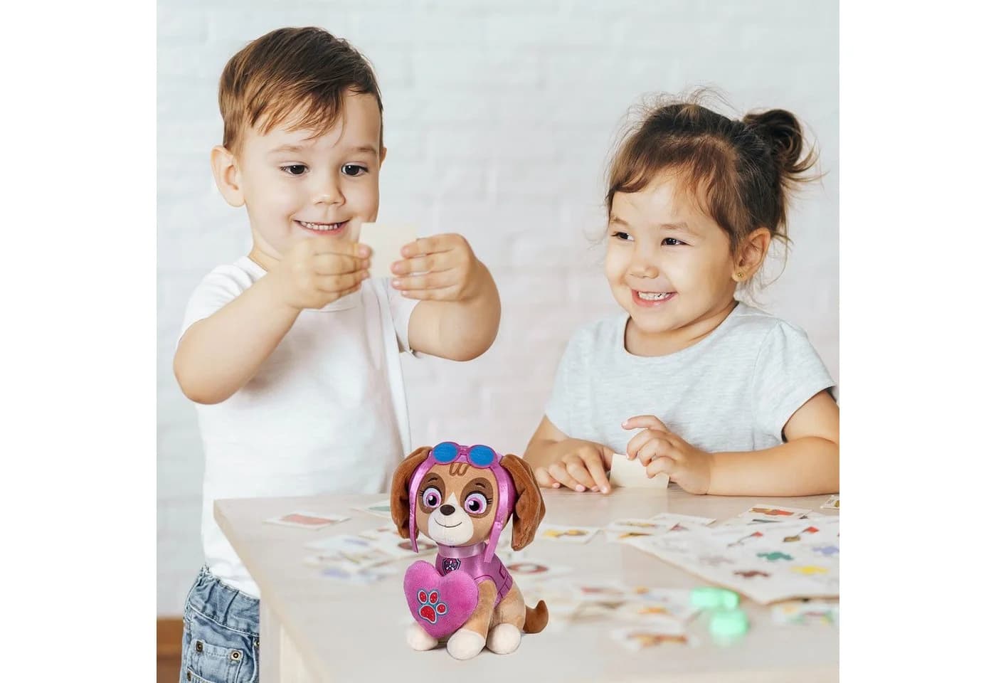Play by Play Plüschfigur PAW Patrol Skye 20cm Kuscheltier - Bild 5
