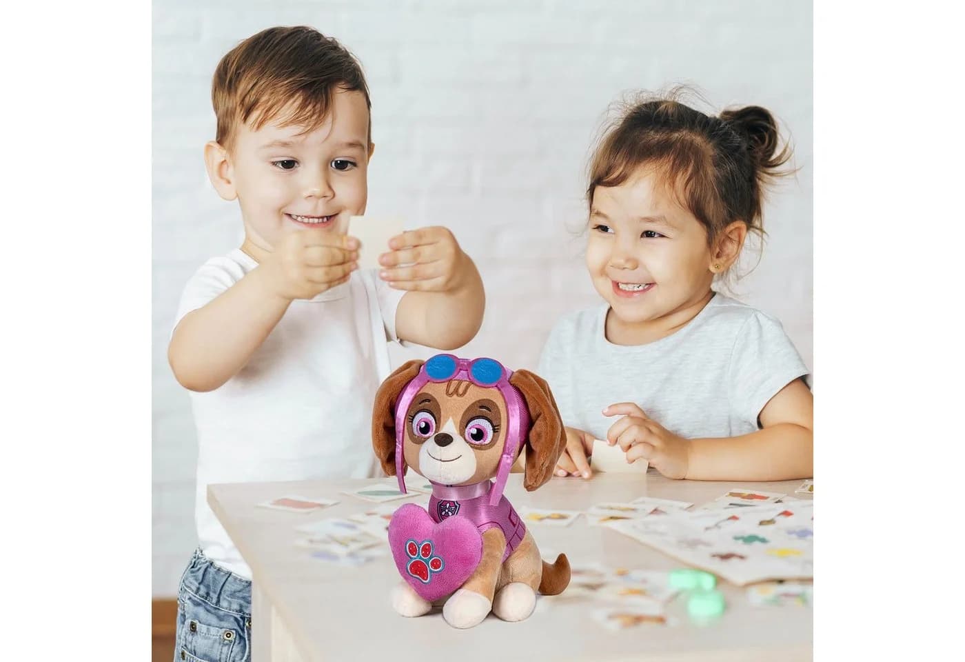 Play by Play Plüschfigur PAW Patrol Skye 27cm Kuscheltier - Bild 5