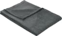 Erwin Müller Sesselschoner Chenille-Jacquard Uni Anthrazit/Schwarz Bild 2
