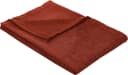 Erwin Müller Sesselschoner Chenille-Jacquard Uni Rot/Schwarz Bild 2