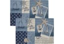 sander table + home Tischset Sailor Patch 2er-Pack Blau Gobelin Bild 2