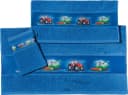 Erwin Müller Kinder-Frottier-Set 3-teilig Blau Traktor Bild 2