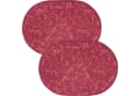 Erwin Müller Tischset "Essen" 2er-Pack Ranken-Design Rot Bild 2