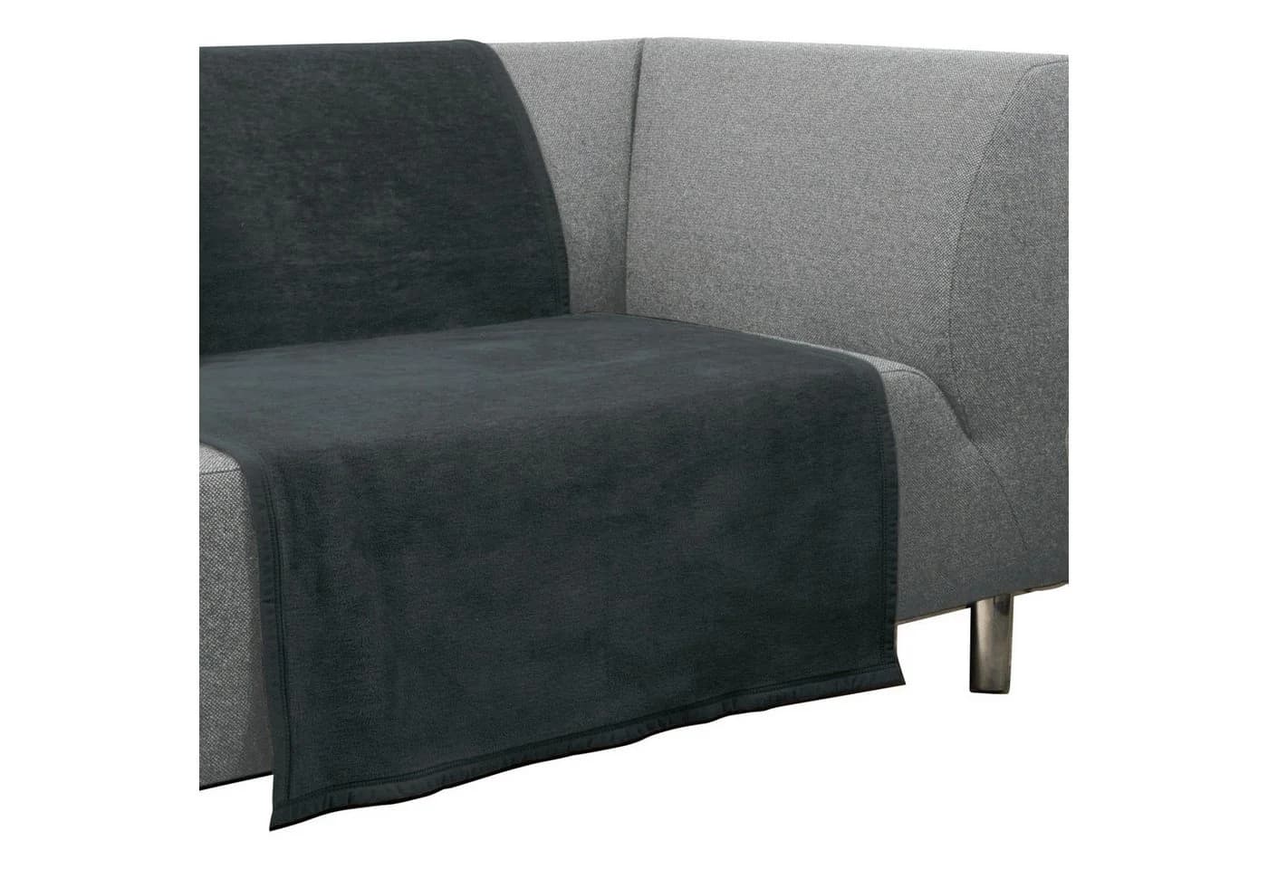 Erwin Müller Sofaschoner Triest Baumwollmischung Uni - Bild 3