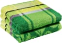 Erwin Müller Duschtuch Ludwigsburg 2er-Pack Jacquard Karo Grün Bild 2