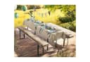 REDBEST Tischdecke Biertisch "Seattle" Baumwolle Uni Beige Bild 1