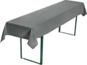 REDBEST Tischdecke "Seattle" Grau 100% Baumwolle Uni Bild 2