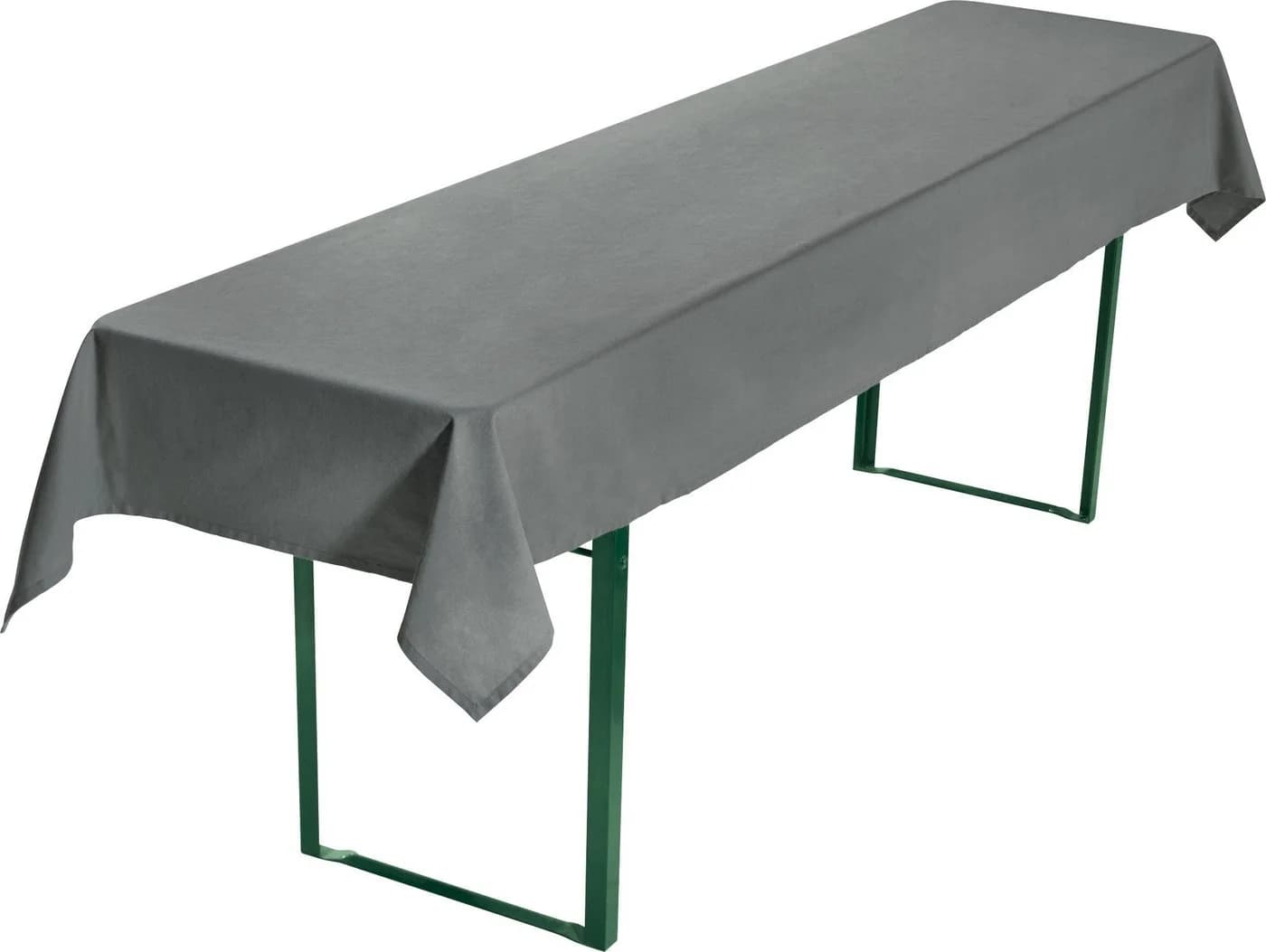 REDBEST Tischdecke "Seattle" Grau 100% Baumwolle Uni - Bild 2